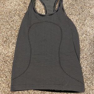 Striped Lululemon Swiftly Tech Tank Top